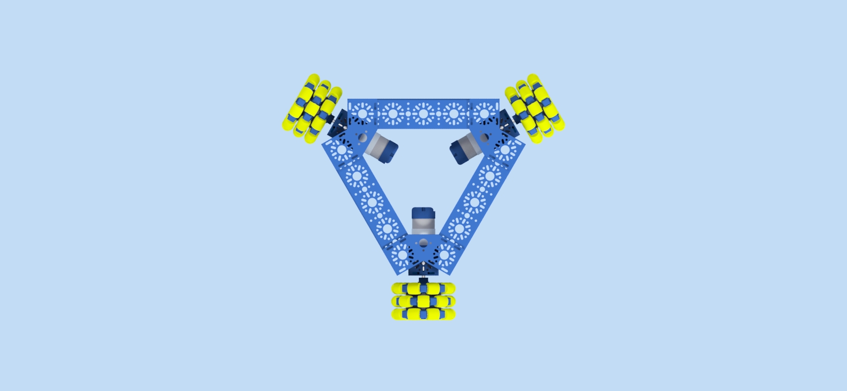 OMS全向轮机器人车